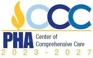 PHA Center of Comprehensive Care 2023-2027 accreditation badge